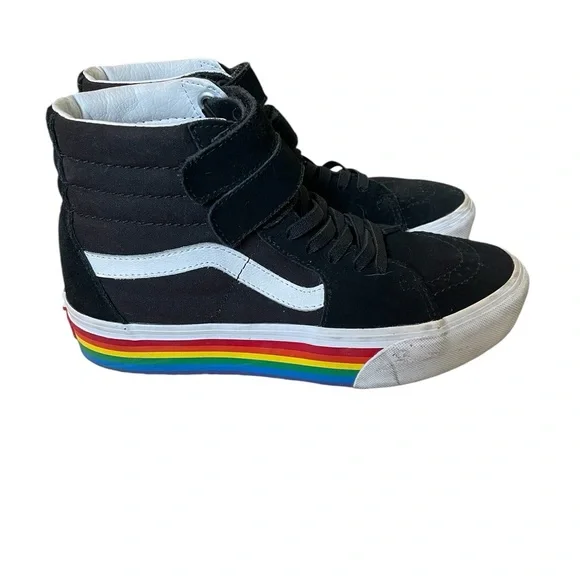 Vans Shoes Vans Sk8hi V Platform Rainbow Pride 29 Womens
